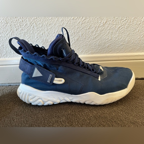 Jordan Proto-React Size 9.5 in Navy Blue - Picture 3 of 5